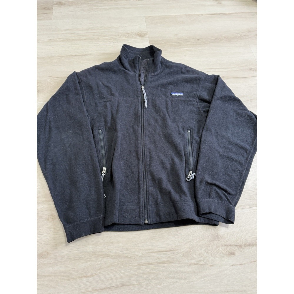 Patagonia Classic Synchilla Fleece Jacket  Full Zip Black Women's Size Small